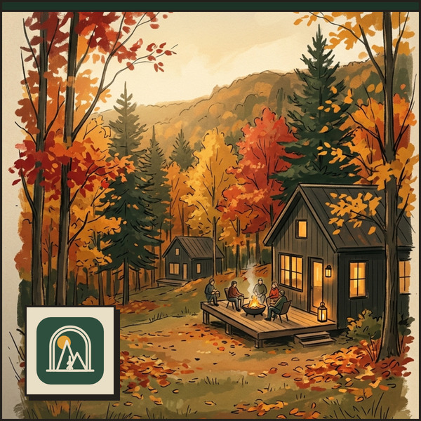 Eight friends. Four bedrooms. — The Group Cabin Weekend: Two Catskills Cabins, One Fall Trip With Friends